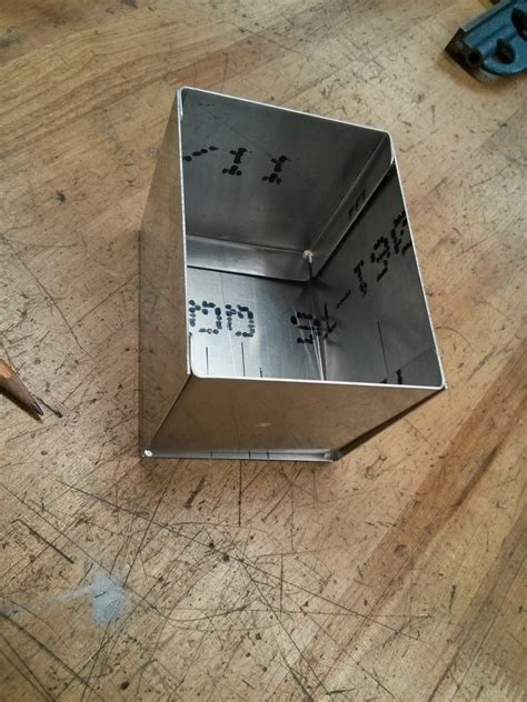 making your own metal box clean parts inclose|riveted metal box instructions.